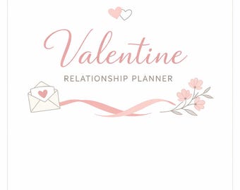 Valentine's Day Relationship Planner | Love Language Workbook (Digital Download)