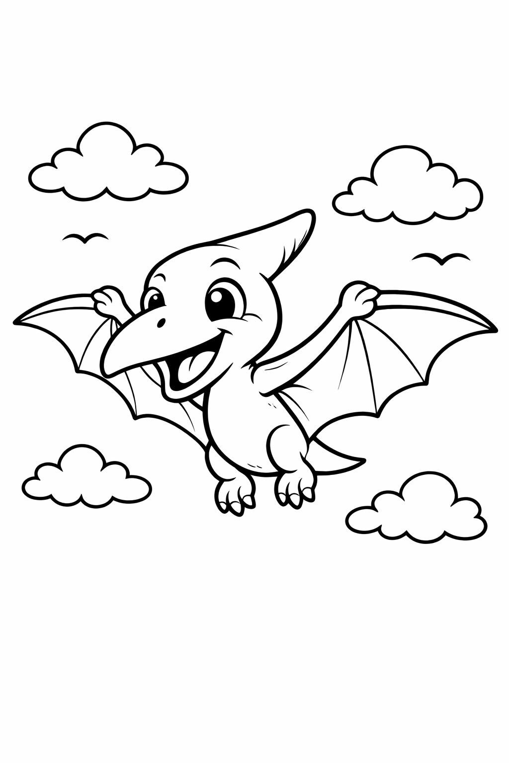 Dinosaur Coloring Pages for Kids | Cute Dino Coloring Book Printable ...