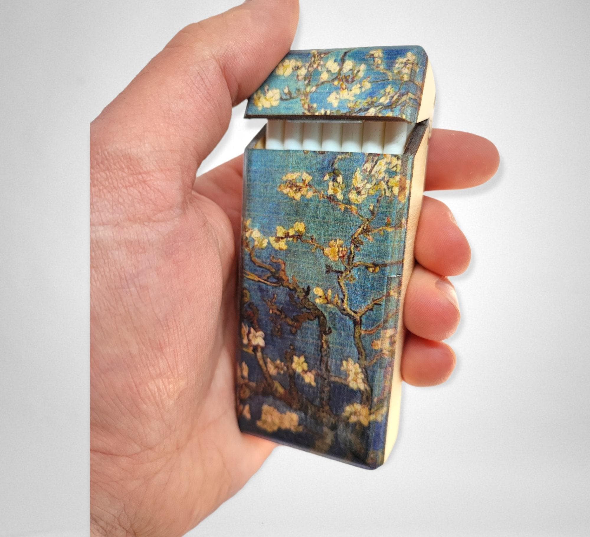 what happens when you smoke cigarettes Smoking slowly damages your lungs, often without clear symptoms at first.  Every cigarette releases thousands of toxic chemicals that enter your  airways and lungs. Over time, this damage becomes serious and sometimes