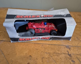 Vintage 70s Scalextric car Wolf WR5 F1 car