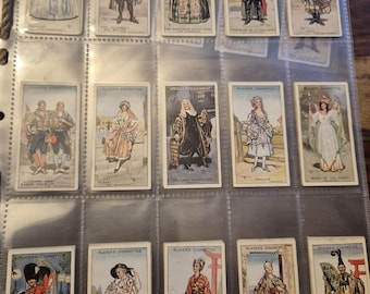 John Player and sons Gilbert and Sullivan cigarette cards FULL SET COMPLETE