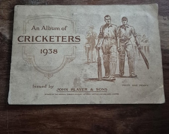 An Album of Cricketers 1938 from John Player & Sons