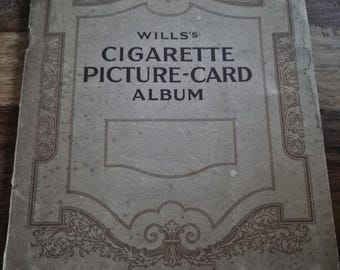 Wills cigarette picture card album complete with John Player & sons Uniforms of the territorial army