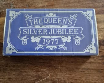 The Queens Silver Jubilee 1977 commemorative matches unused