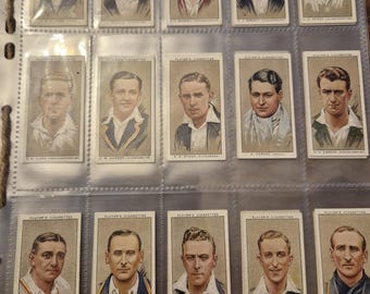 John Player and sons Cricketers of 1934 COMPLETE