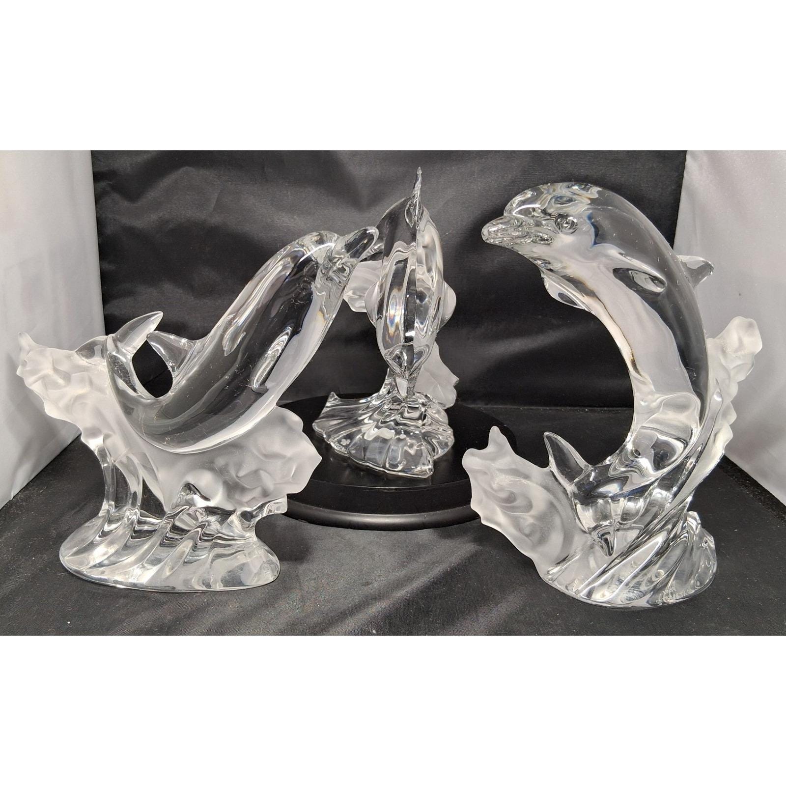 Lenox Crystal Dolphins - Etsy