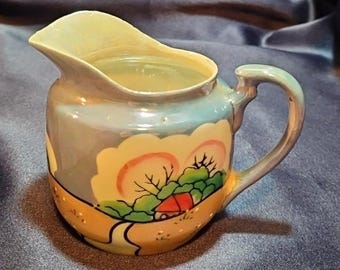 Antique made between 1921-1941 Lusterware Creamer made in Japan