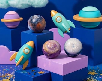 Galaxy Glitter Soap Making Kit for Kids | DIY STEM Craft (Ages 9+)