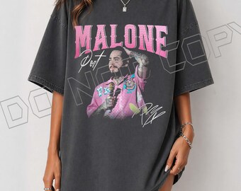 Comfort Colors Post Malone Stadium Tour 2026 Crop Top Jersey, Concert Merch