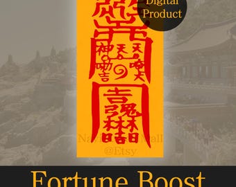Fortune Talisman Charm (Korea Traditional Bujeok)