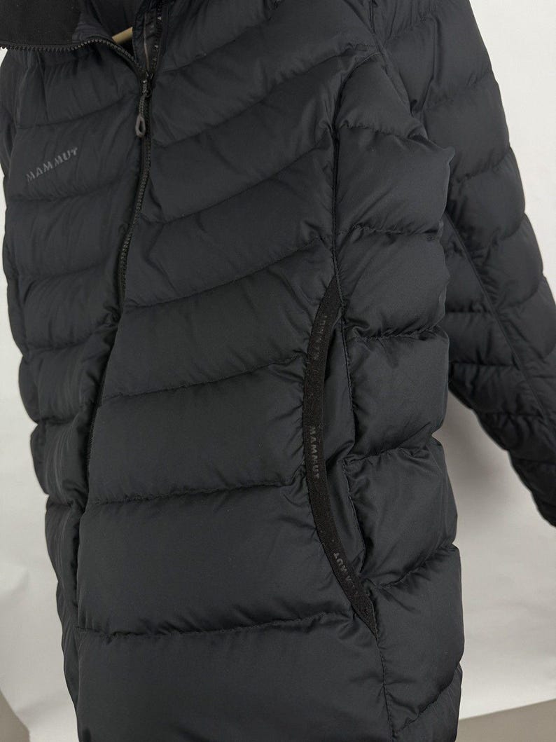 MAMMUT Puffer Women Jacket Duck Down Y2K Rare Retro size L image 6