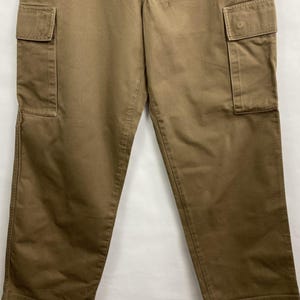 Vintage Y2K Avirex tactische militaire cargobroek, zeldzaam, maat 34 afbeelding 8