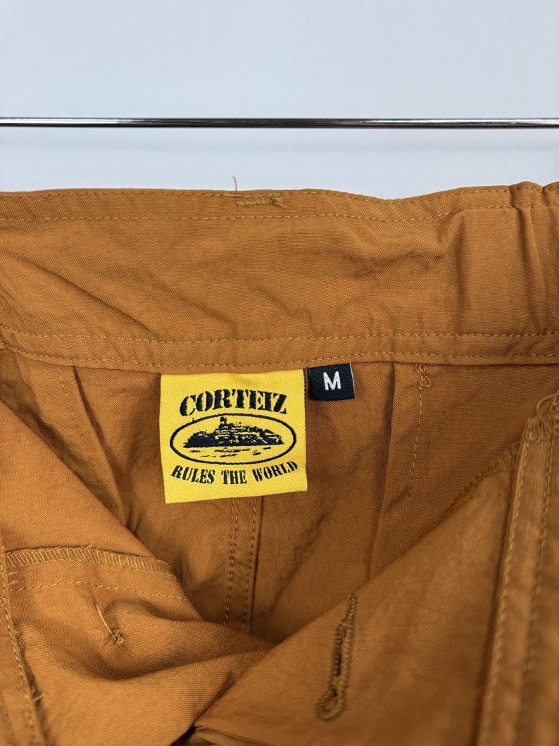 Y2K Corteiz Alcatraz Cargo Shorts Multipocket Rare image 6