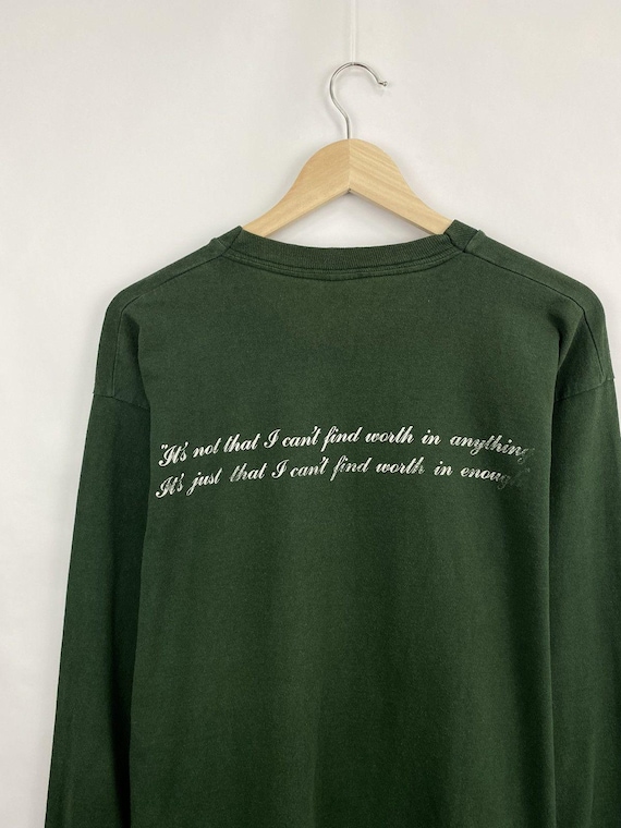 Vintage 90s Manic Street Preachers Slash N Burn Long Sleeve Size