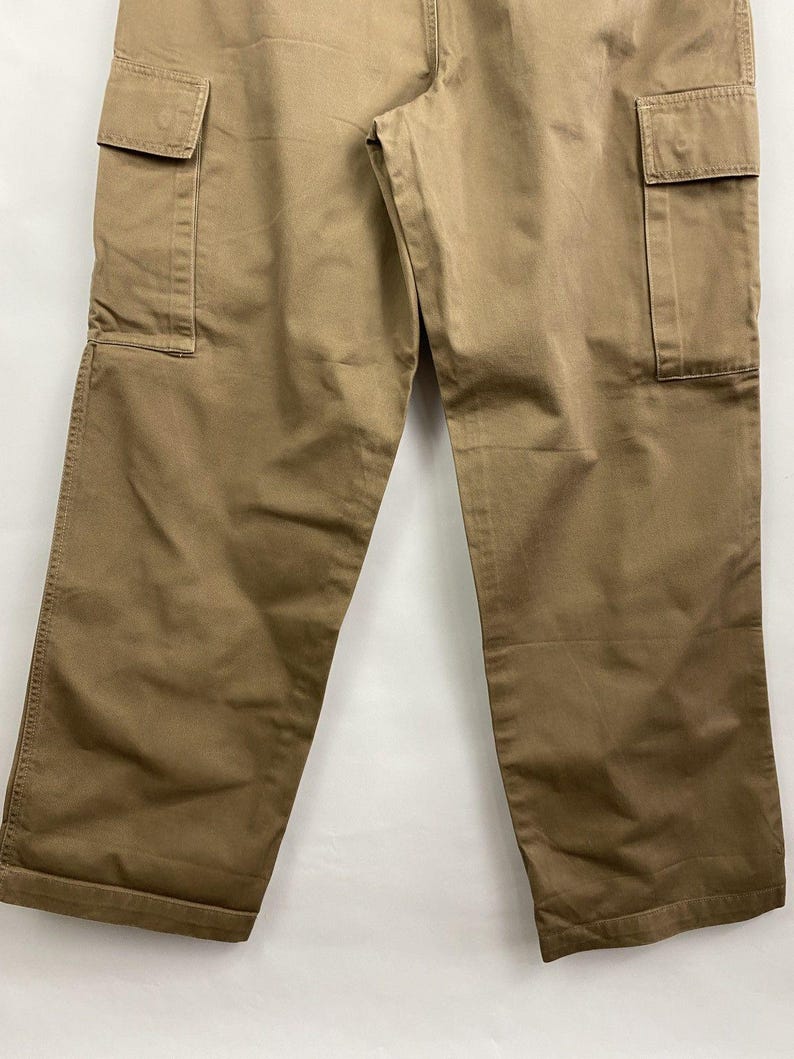 Vintage Y2K Avirex tactische militaire cargobroek, zeldzaam, maat 34 afbeelding 4