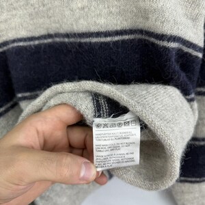 Y2K Acne Studios Alpaca Wool Striped Sweater size L/XL image 6