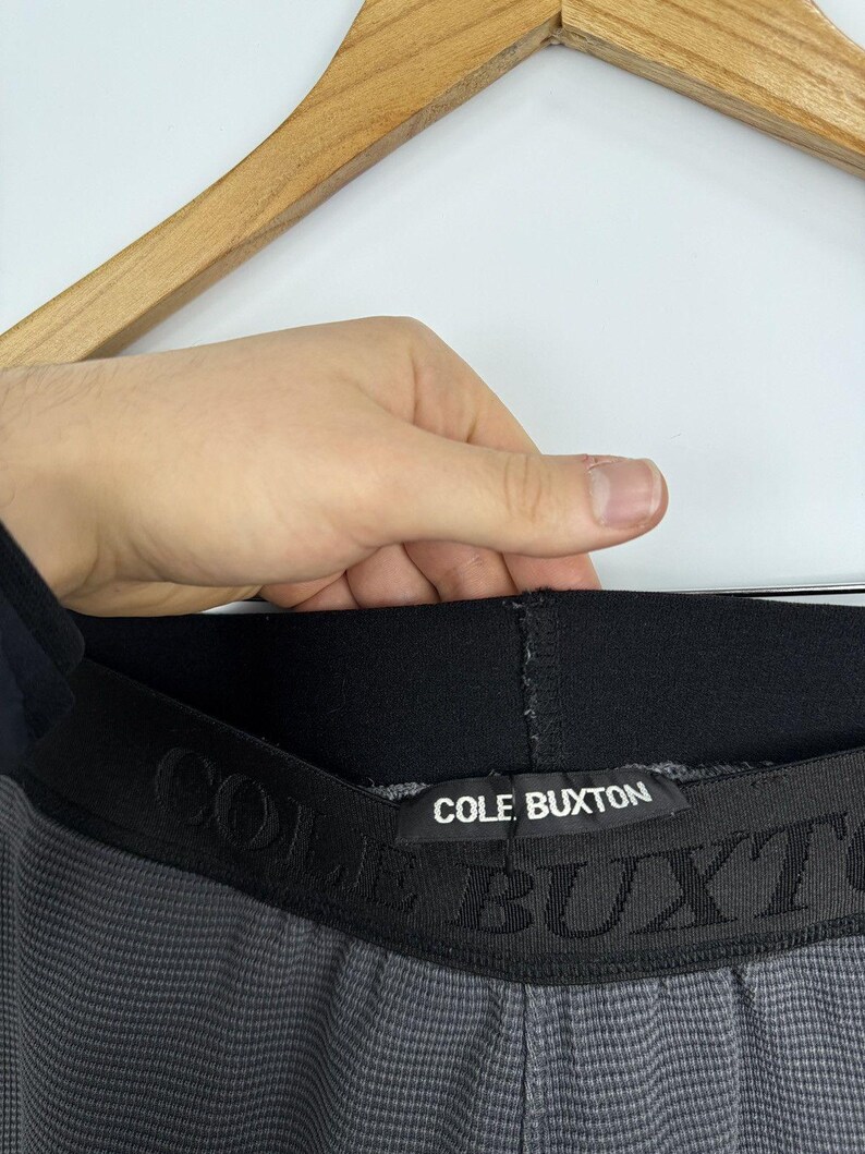 Y2K Cole Buxton Waffle Shorts size M image 5