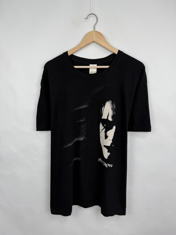 Vintage 90s the Crow Horror Movie T-shirt Rare Retro Hype Size XL
