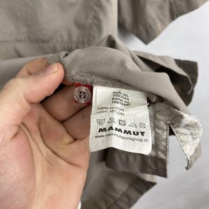 Mammut Outdoor Cargo-Hemd Y2K, seltene Militärgröße M Bild 8