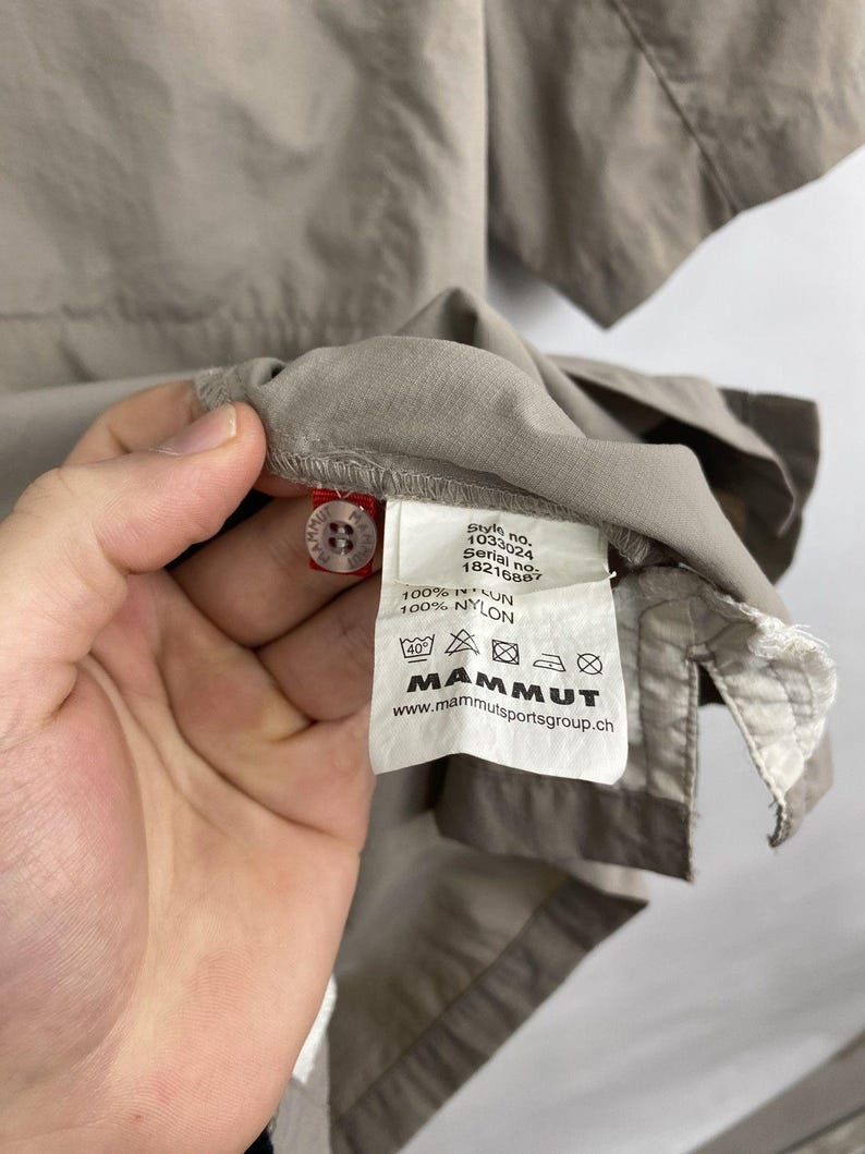 Mammut Outdoor Cargo-Hemd Y2K, seltene Militärgröße M Bild 8