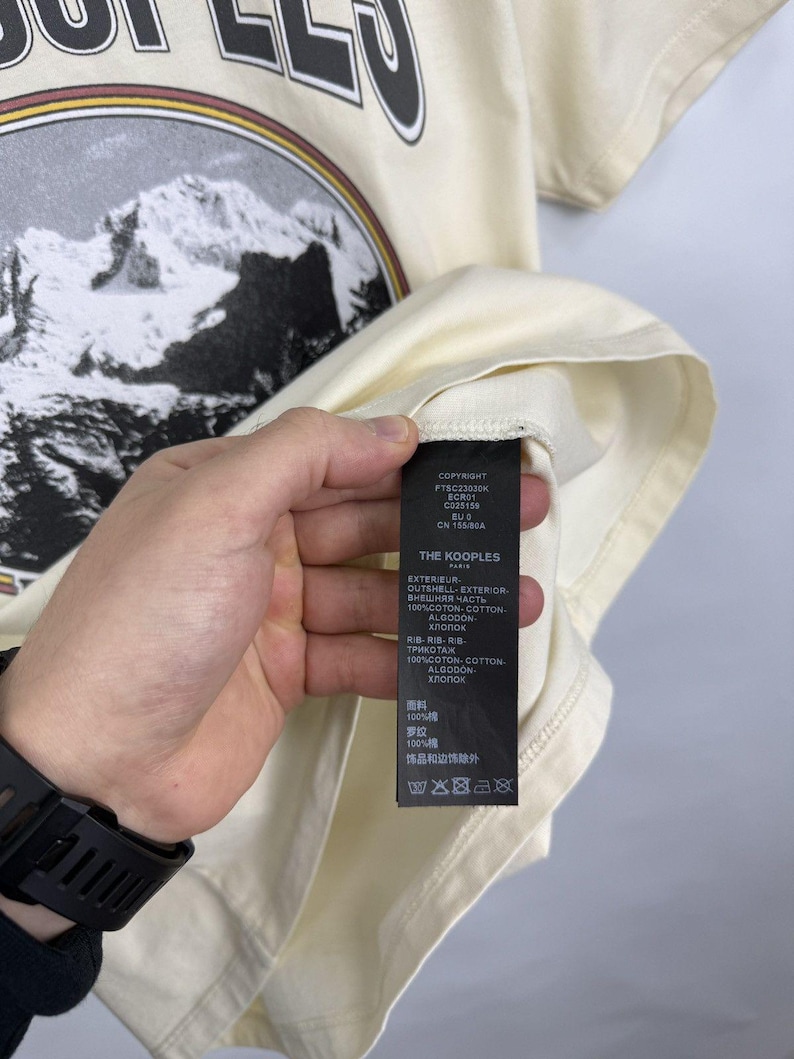 The Kooples Paris Down To Earth T-Shirt size XS image 7