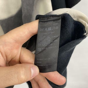 Camiseta de seda y lana estilo Björk de Allsaints, edición limitada retro, talla M. imagen 6