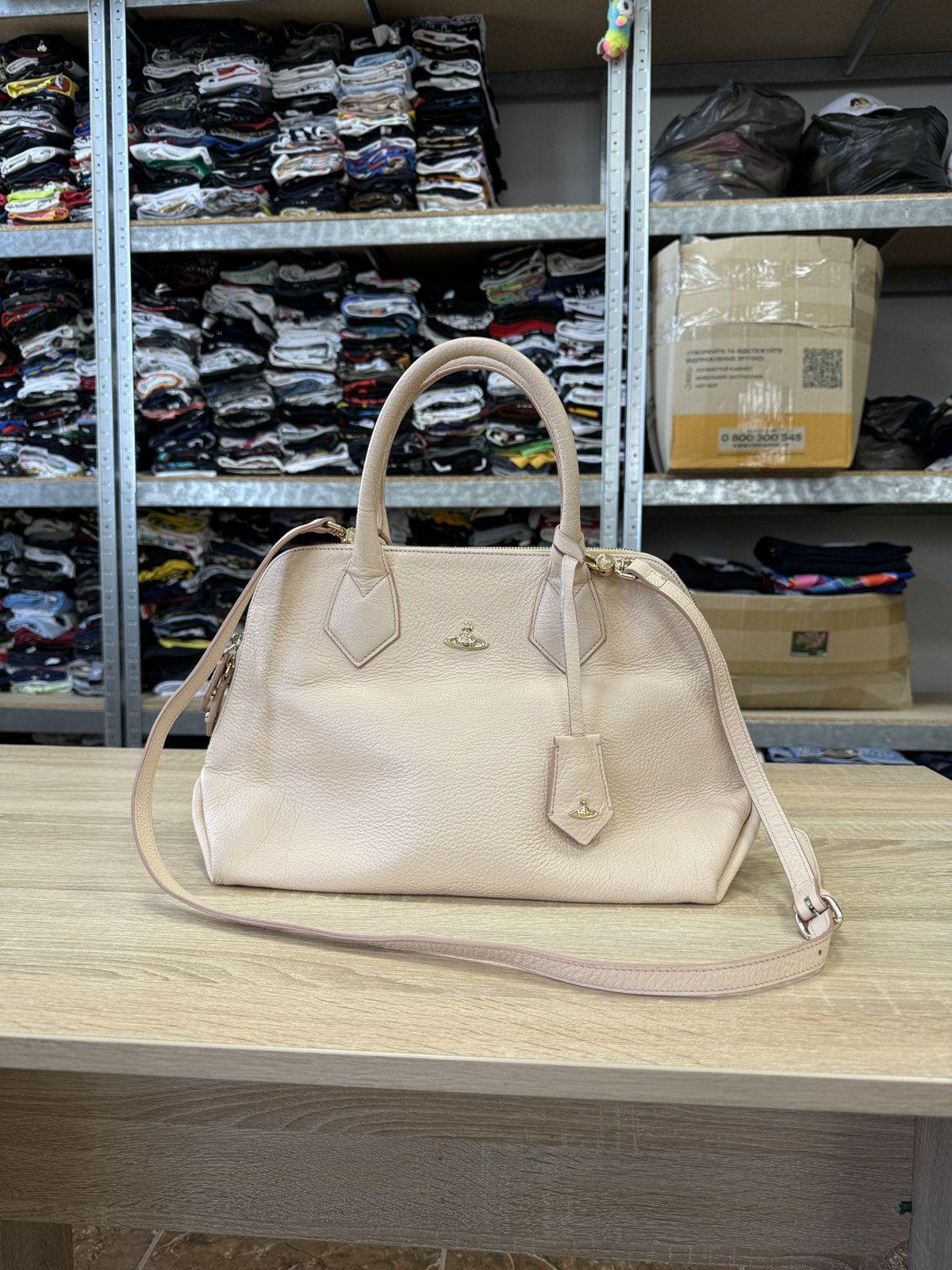 Vivienne Westwood Balmoral Grain Leather Pink Bag - Etsy