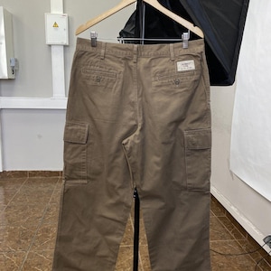 Vintage Y2K Avirex tactische militaire cargobroek, zeldzaam, maat 34 afbeelding 1