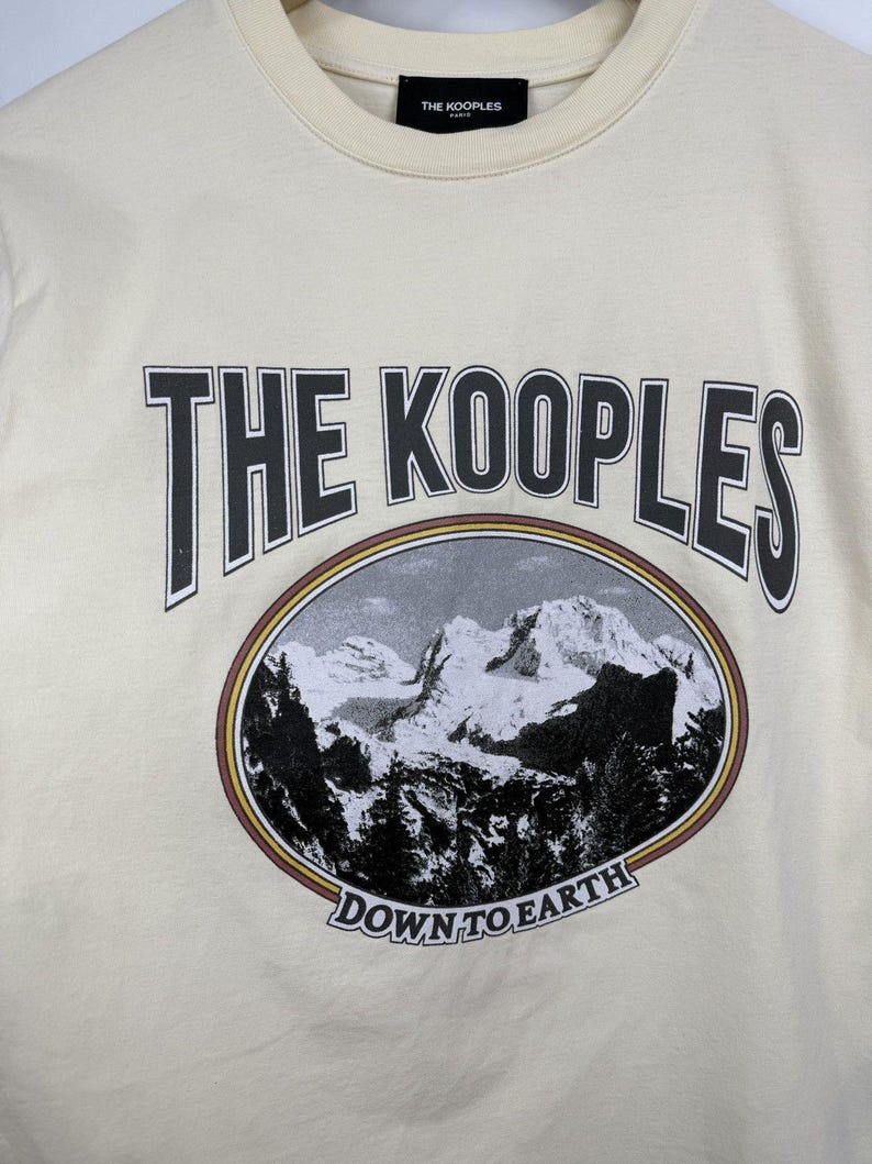 The Kooples Paris Down To Earth T-Shirt size XS image 4