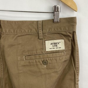 Vintage Y2K Avirex tactische militaire cargobroek, zeldzaam, maat 34 afbeelding 5
