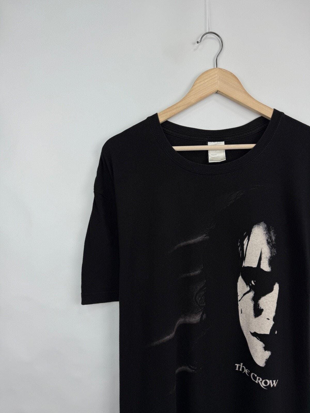 Vintage 90s the Crow Horror Movie T-shirt Rare Retro Hype Size XL
