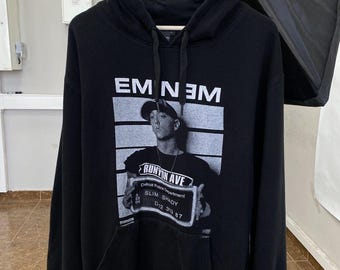 Vintage Eminem SHADY Ltd Velour Zip Sweatshirt - Y2K Hiphop