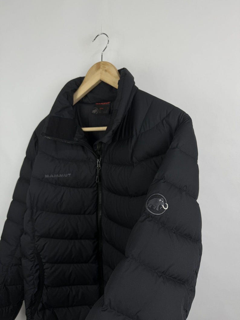 MAMMUT Puffer Women Jacket Duck Down Y2K Rare Retro size L image 2