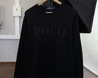 Polo Ralph Lauren Sweatshirt Retro Rare Hype Y2K size M