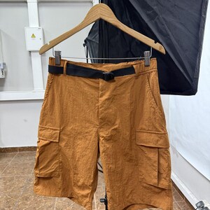 Y2K Corteiz Alcatraz Cargo Shorts Multipocket Rare image 2