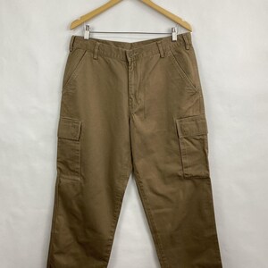 Vintage Y2K Avirex tactische militaire cargobroek, zeldzaam, maat 34 afbeelding 6
