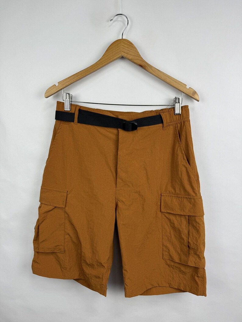 Y2K Corteiz Alcatraz Cargo Shorts Multipocket Rare image 3