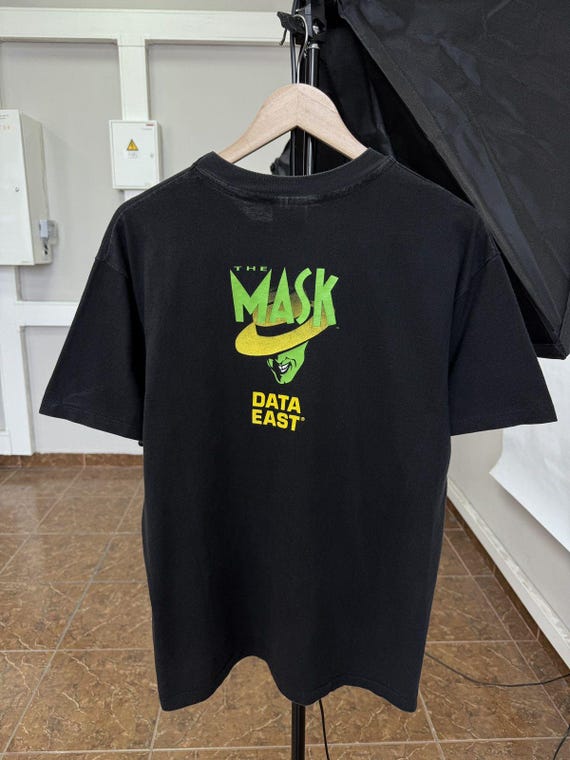 Vintage 1994 the Mask Do Ya Feel Lucky Jim Carrey Data East T