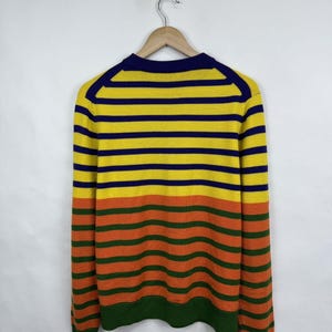 Acne Studios Jacob Dahlgren Wool Laine Striped Sweater Y2K size S/M image 6
