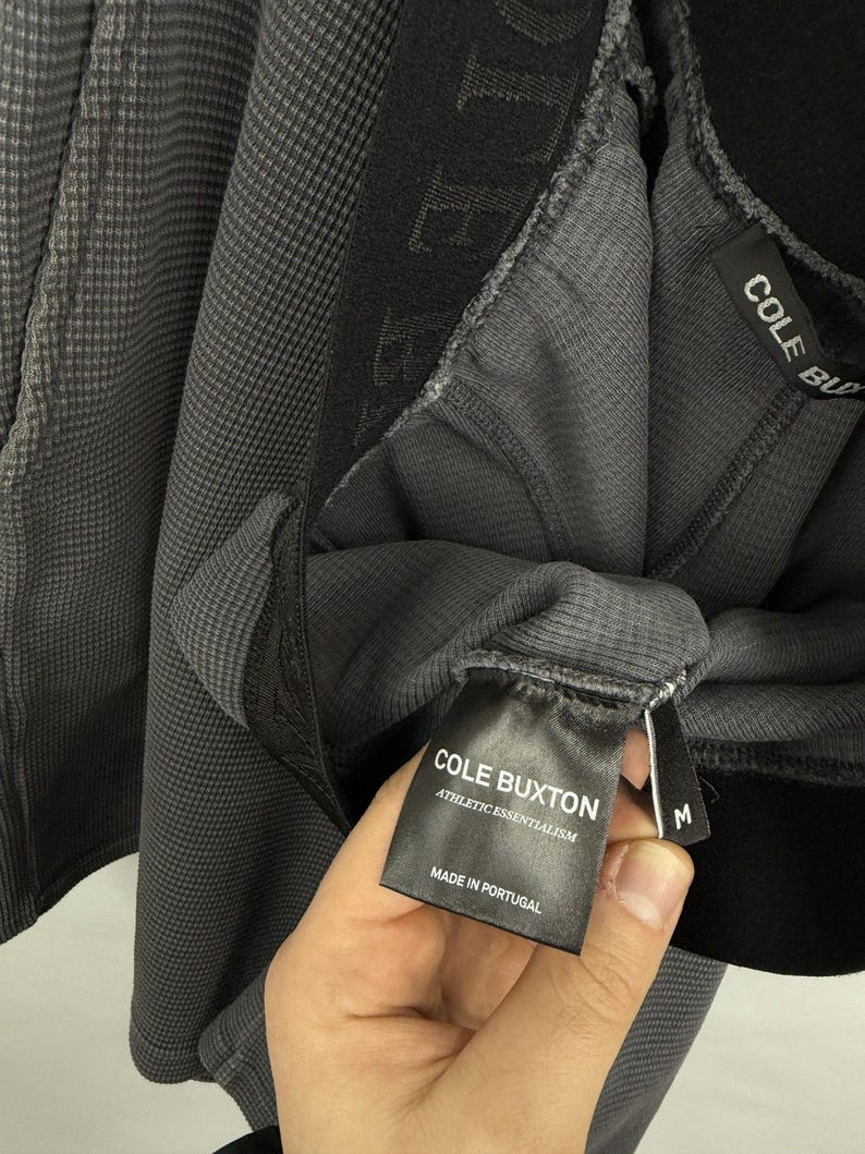 Y2K Cole Buxton Waffle Shorts size M image 6
