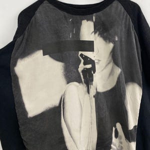 Camiseta de seda y lana estilo Björk de Allsaints, edición limitada retro, talla M. imagen 4