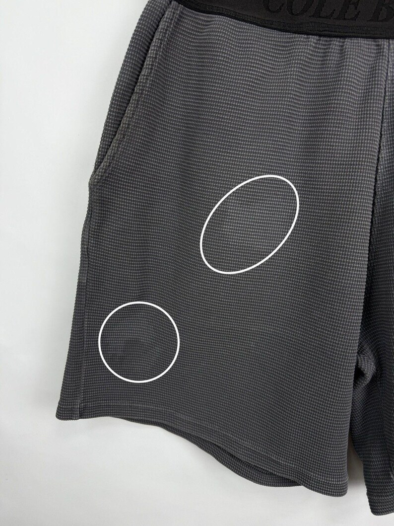 Y2K Cole Buxton Waffle Shorts size M image 8