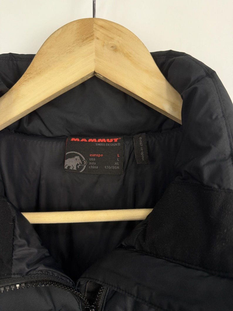 MAMMUT Puffer Women Jacket Duck Down Y2K Rare Retro size L image 5