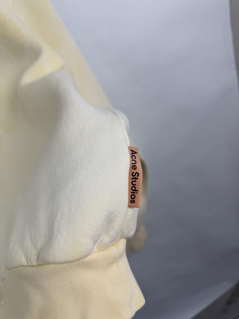 Sudadera de mujer Tai Dai de Acne Studios Y2K, estilo retro, talla S. imagen 6