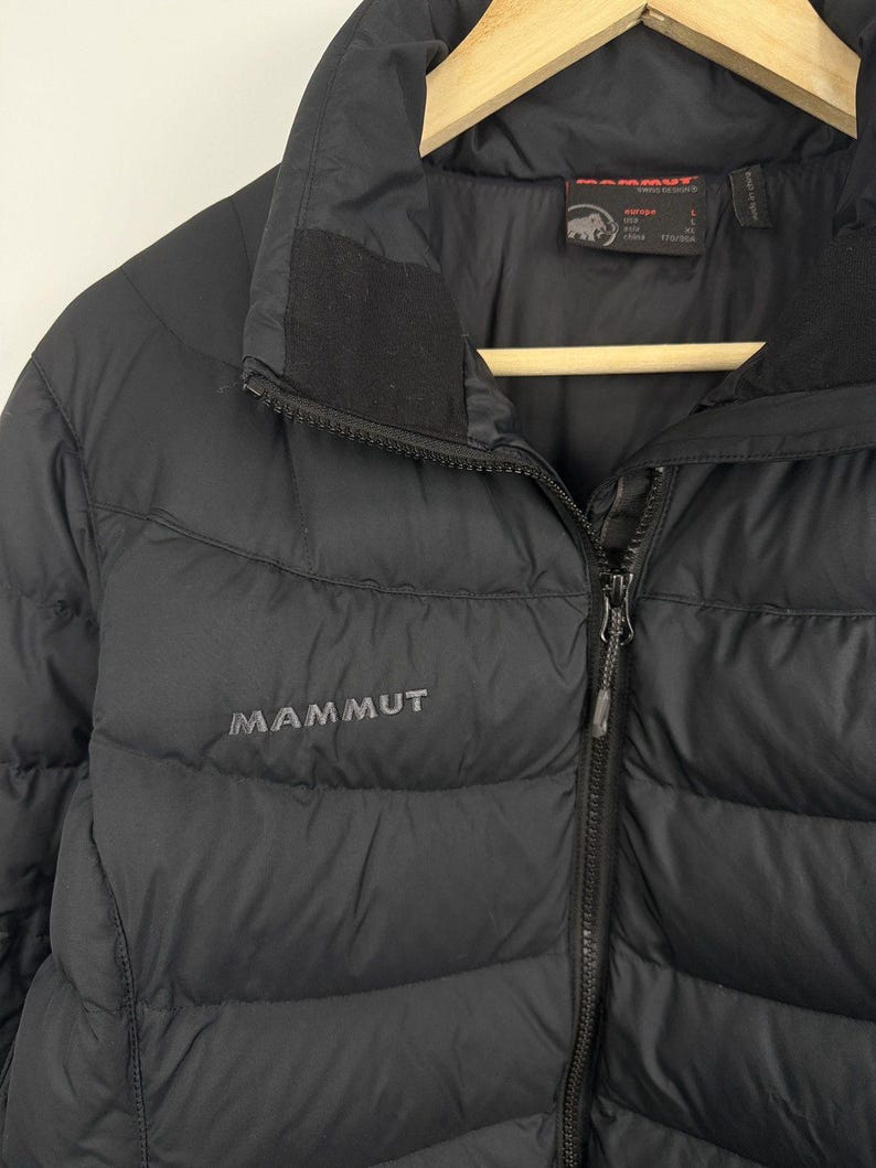 MAMMUT Puffer Women Jacket Duck Down Y2K Rare Retro size L image 4