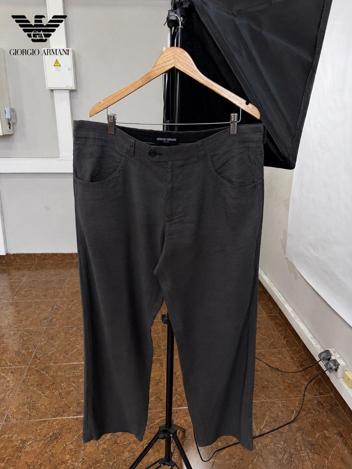 Armani Linen Pants - Etsy