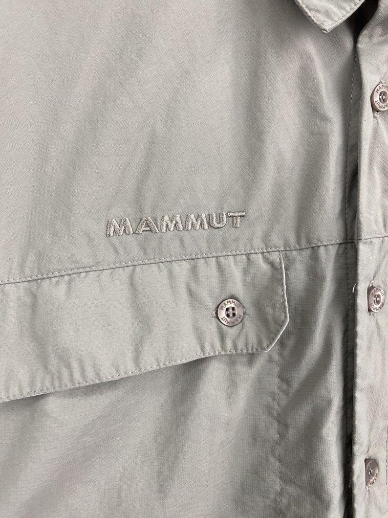 Mammut Outdoor Cargo-Hemd Y2K, seltene Militärgröße M Bild 4
