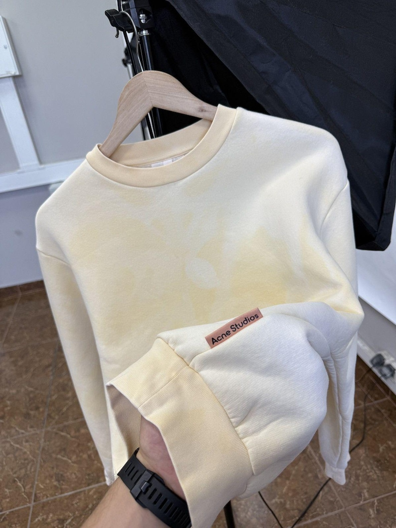 Sudadera de mujer Tai Dai de Acne Studios Y2K, estilo retro, talla S. imagen 1