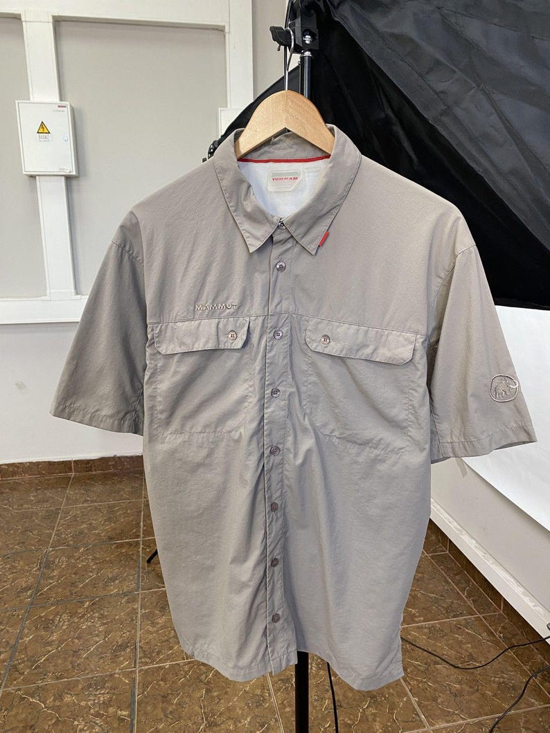 Mammut Outdoor Cargo-Hemd Y2K, seltene Militärgröße M Bild 1