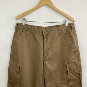 Vintage Y2K Avirex tactische militaire cargobroek, zeldzaam, maat 34 afbeelding 7
